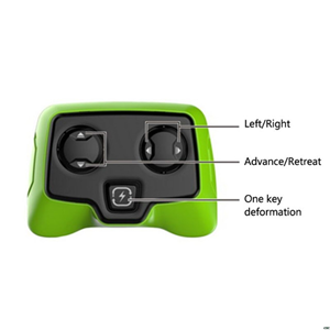  ماشین کنترلی تانک دوزیست آب و خاک سبز Amphibious Car Waterproof Remote Control 1:16 -اسباب بازی